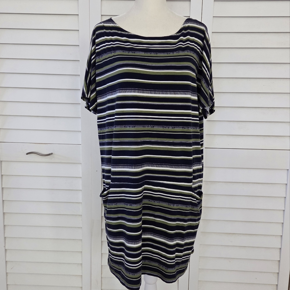 Fighting Eel Shift Dress (L)